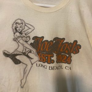 Old how fost pin up shirt Long Beach